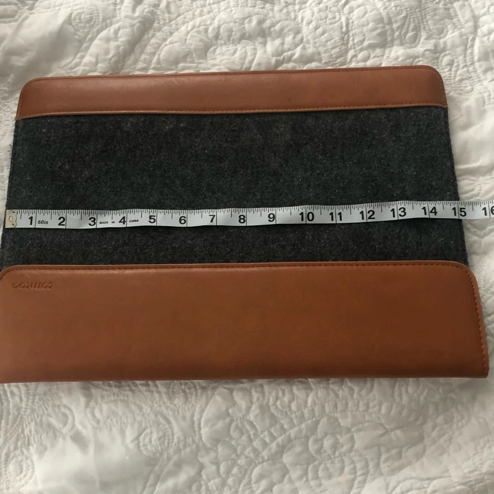 Boiled wool laptop sleeve